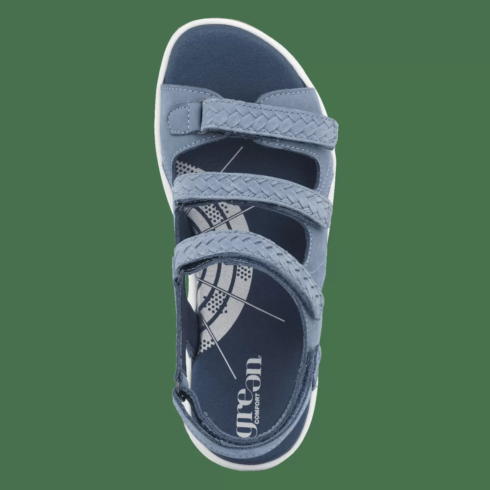 camino_cassy__denim_blue_3-1.webp Sandaler Med Svangstøtte>Green Comfort Camino Cassy - Denim Blue