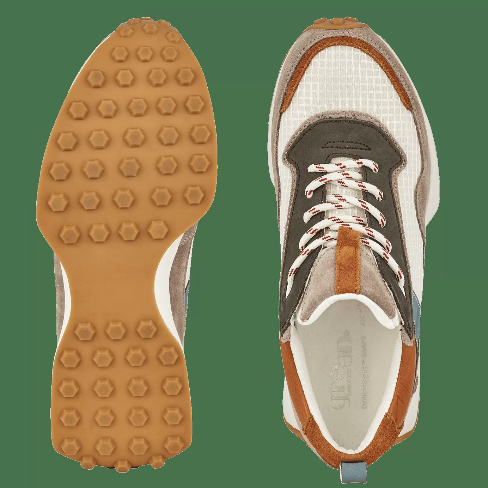 carmen_clara__orange_3-1.webp Snøresko>Green Comfort Carmen Clara - Orange