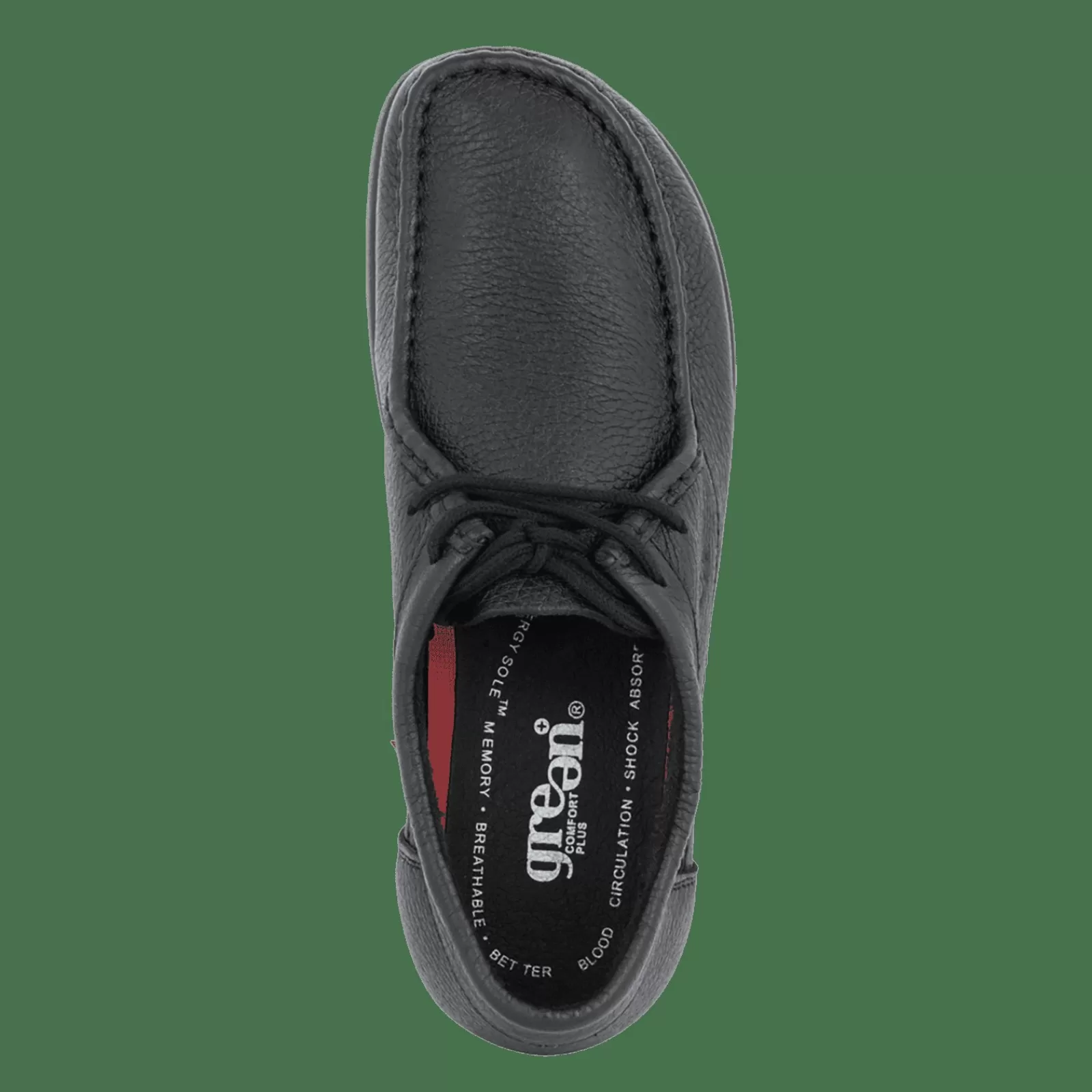 classic_comfort_clea__sort_3-1.webp Lædersko>Green Comfort Classic Comfort Clea - Sort