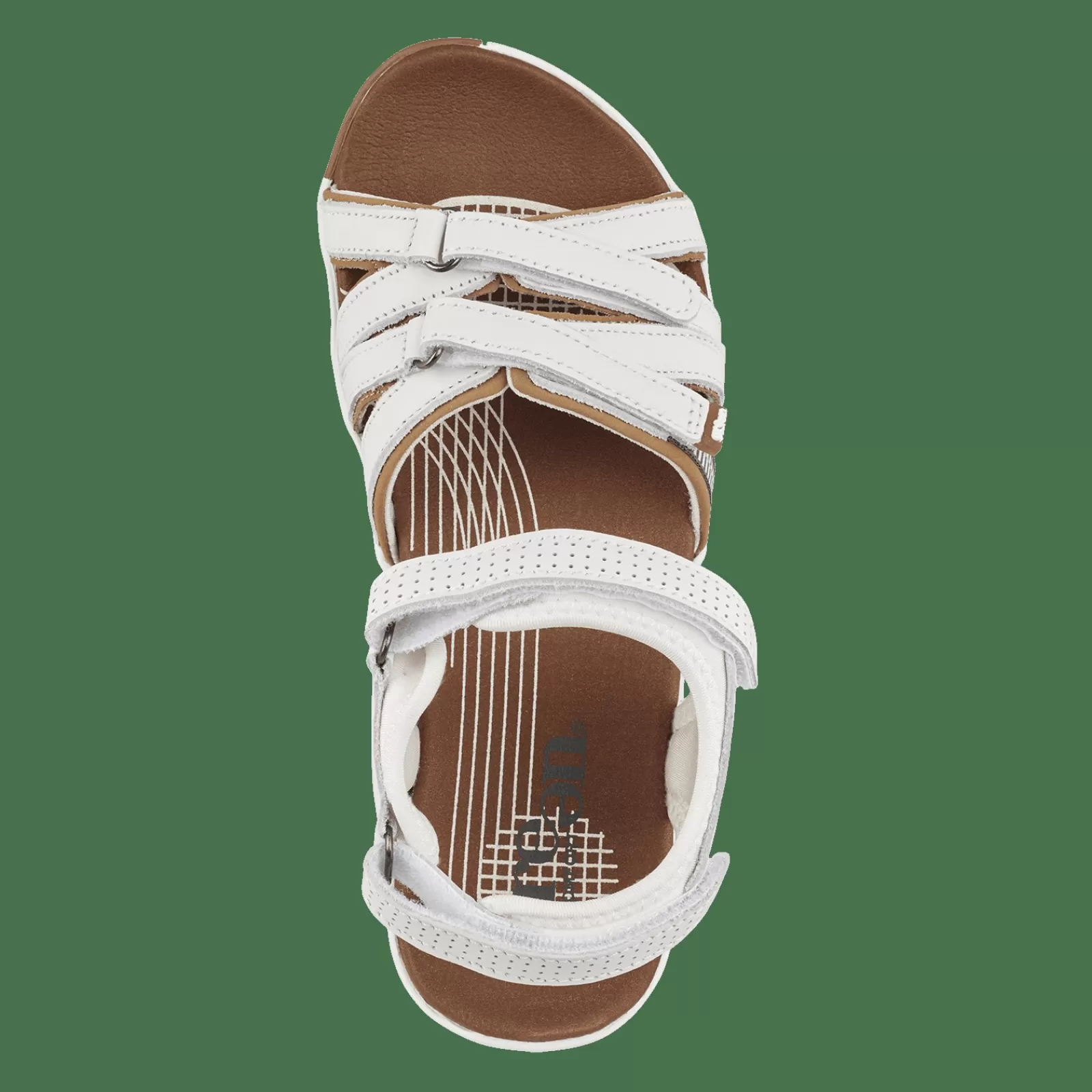 corsica_caia__white_3-1.webp Sandaler Med Svangstøtte>Green Comfort Corsica Caia - White