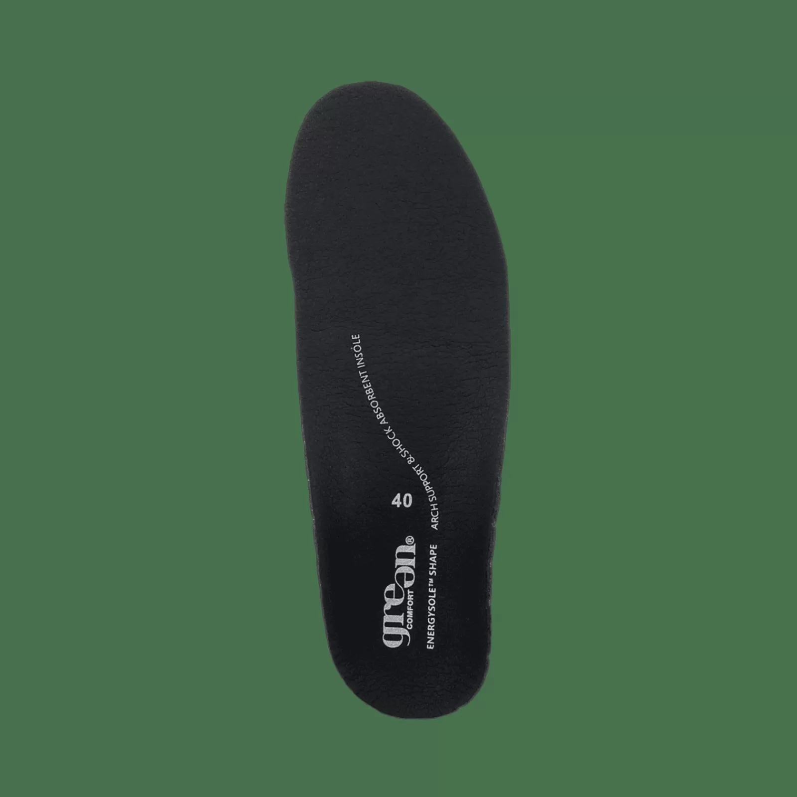 energysole_shape_45_mm_herre__sort_2.webp Såler>Green Comfort Energysole Shape 4,5 Mm (Herre) - Sort