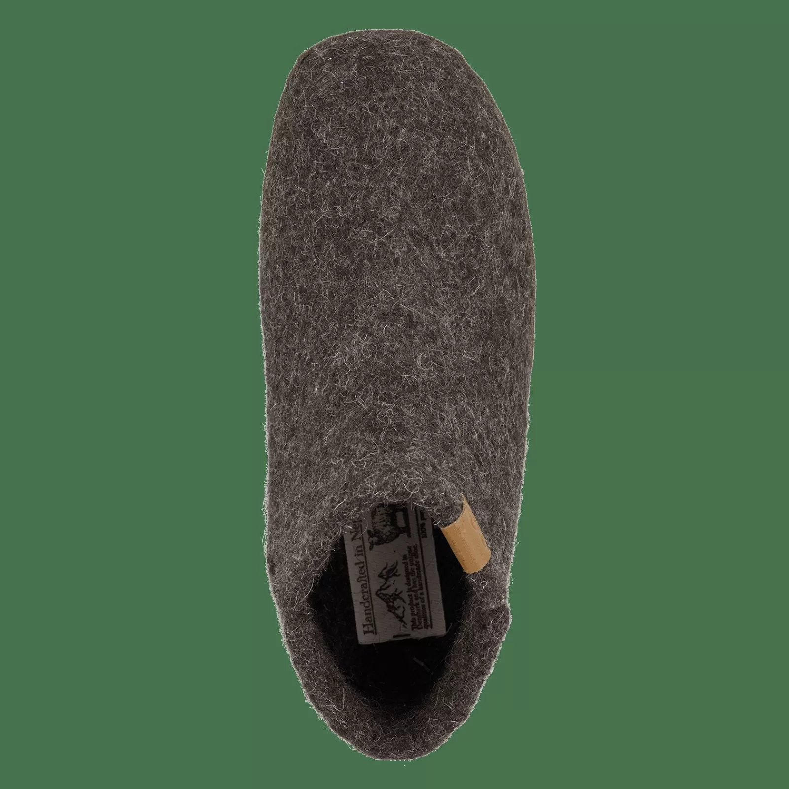 wool_everest__brown_3-3.webp Hjemmesko Med Skindsål>Green Comfort Wool Everest - Brown