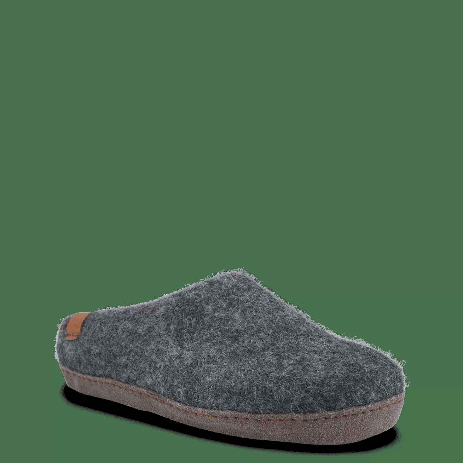 wool_makalu__antracit_grey_2-3.webp Hjemmesko Med Skindsål>Green Comfort Wool Makalu - Antracit Grey