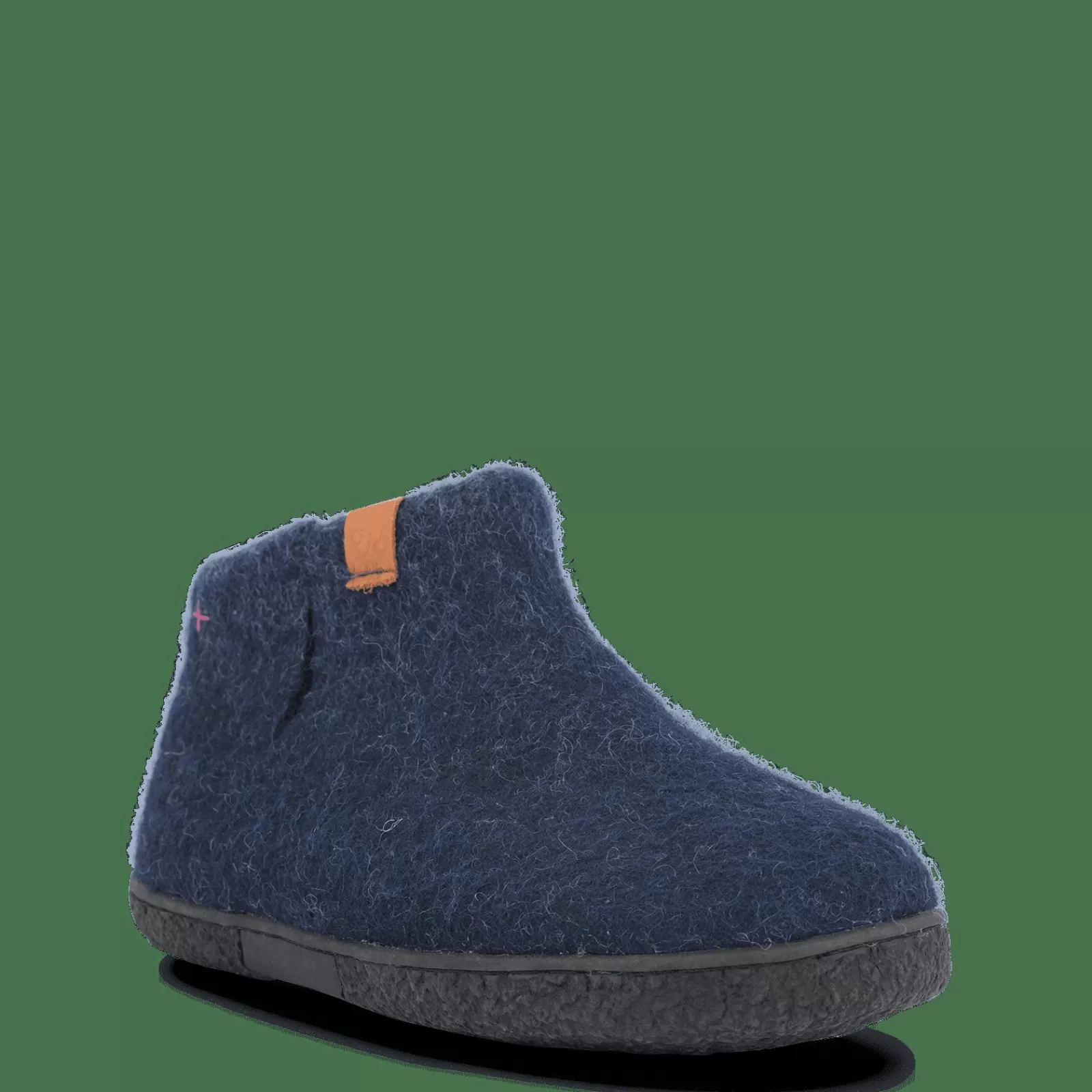 wool_nepal__marine_blue_2-3.webp Hjemmesko Med Gummisål>Green Comfort Wool Nepal - Marine Blue