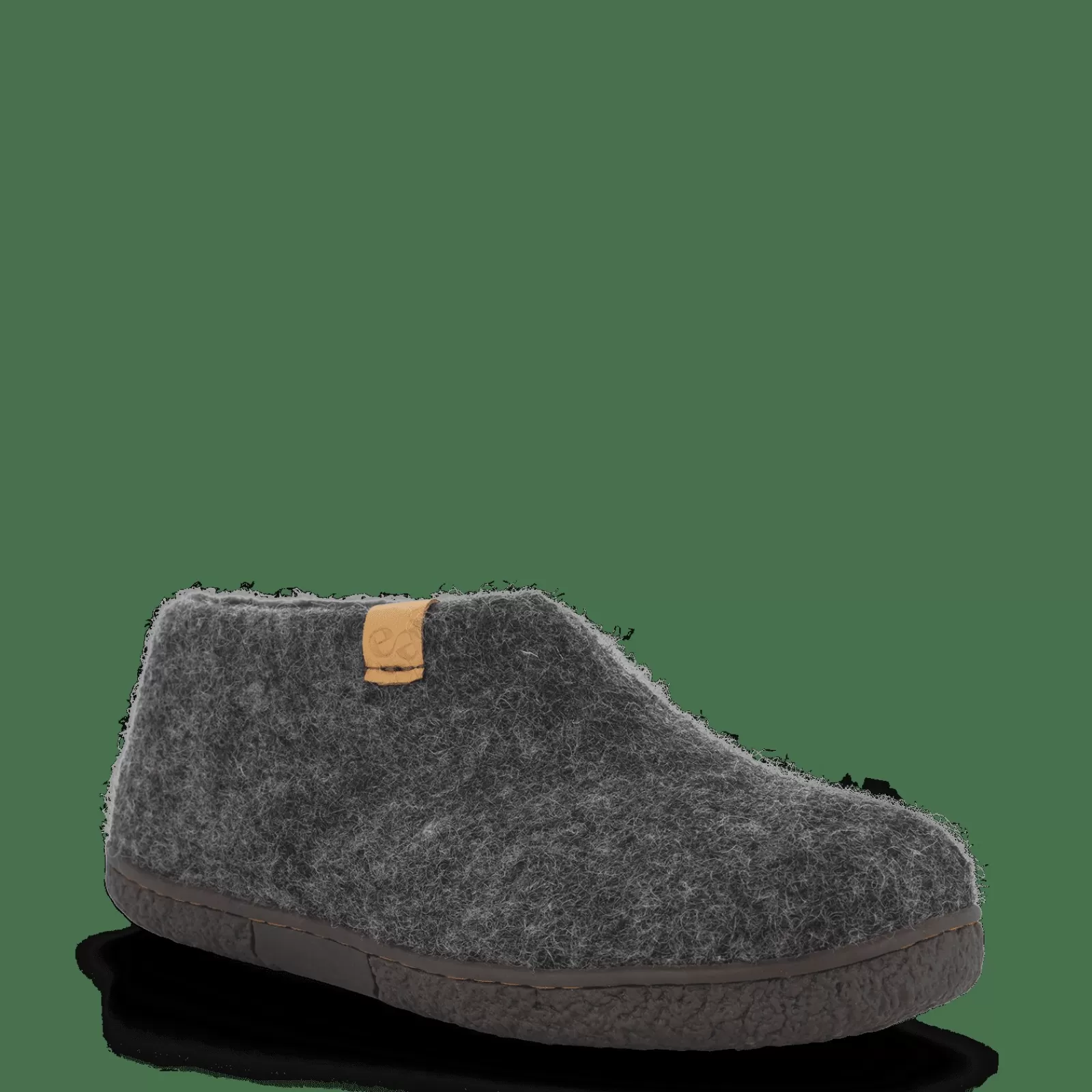 wool_pumori__antracit_grey_2-3.webp Hjemmesko Med Gummisål>Green Comfort Wool Pumori - Antracit Grey