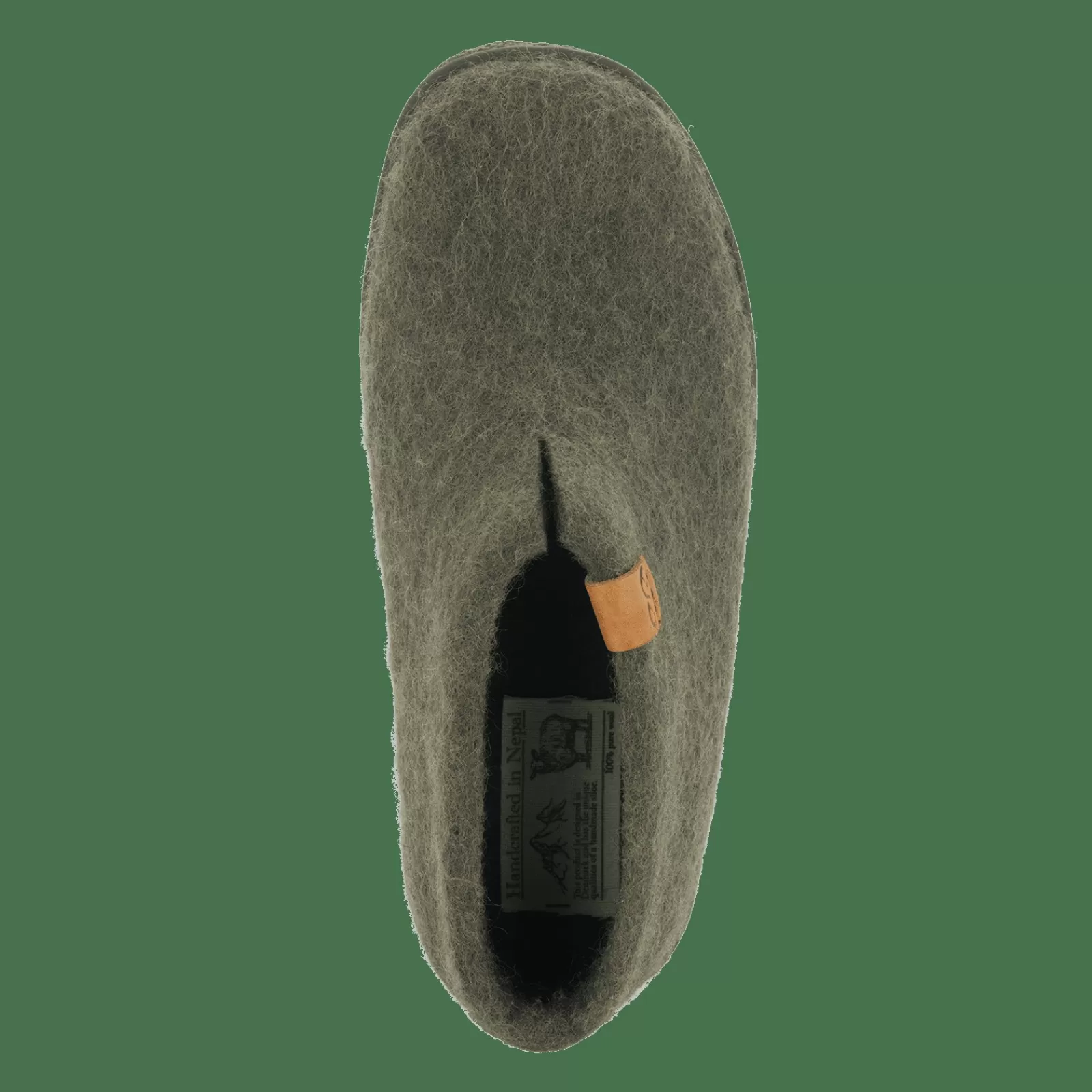 wool_pumori__sage_3-1.webp Hjemmesko Med Gummisål>Green Comfort Wool Pumori - Sage