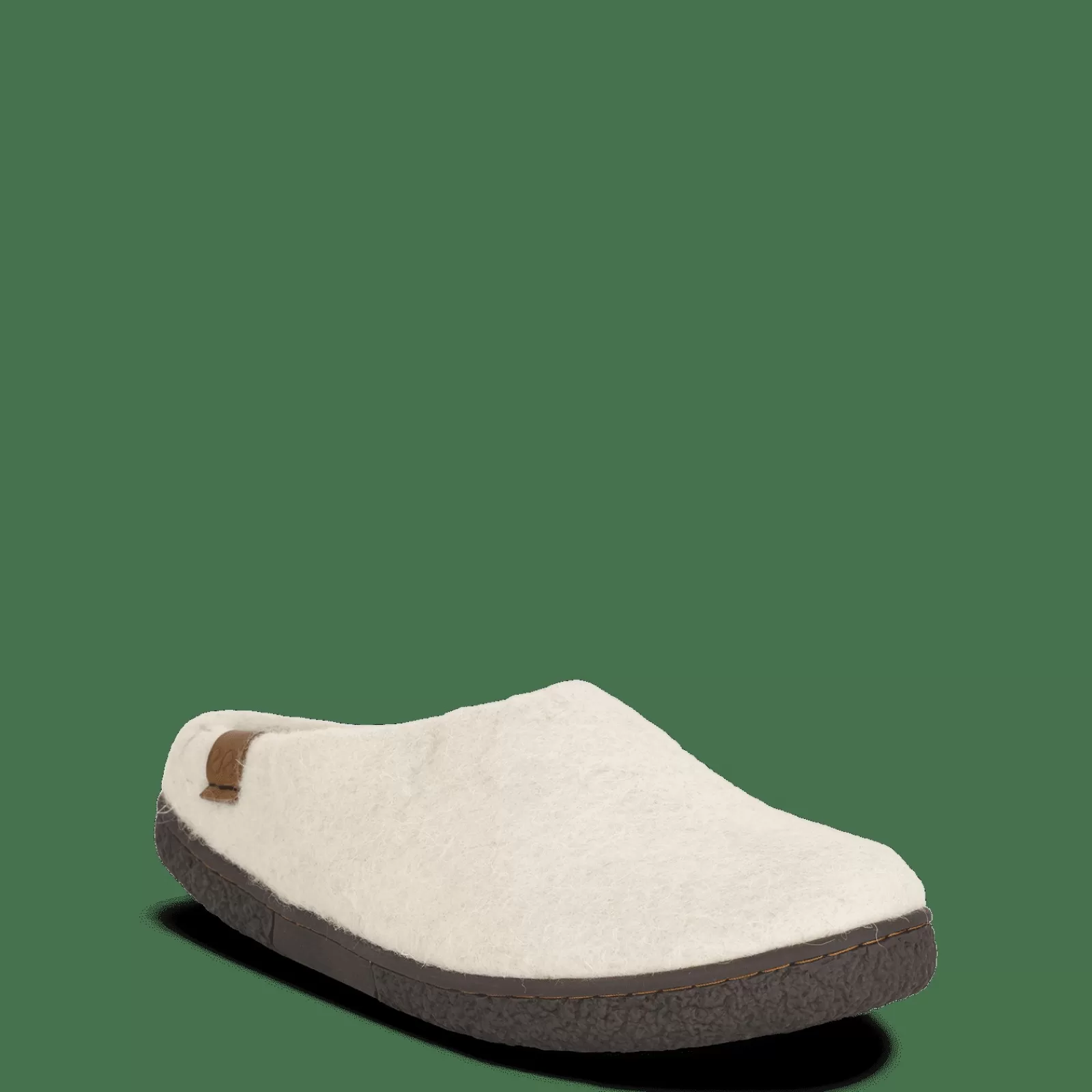 wool_tibet__offwhite_2-1.webp Hjemmesko Med Gummisål>Green Comfort Wool Tibet - Offwhite