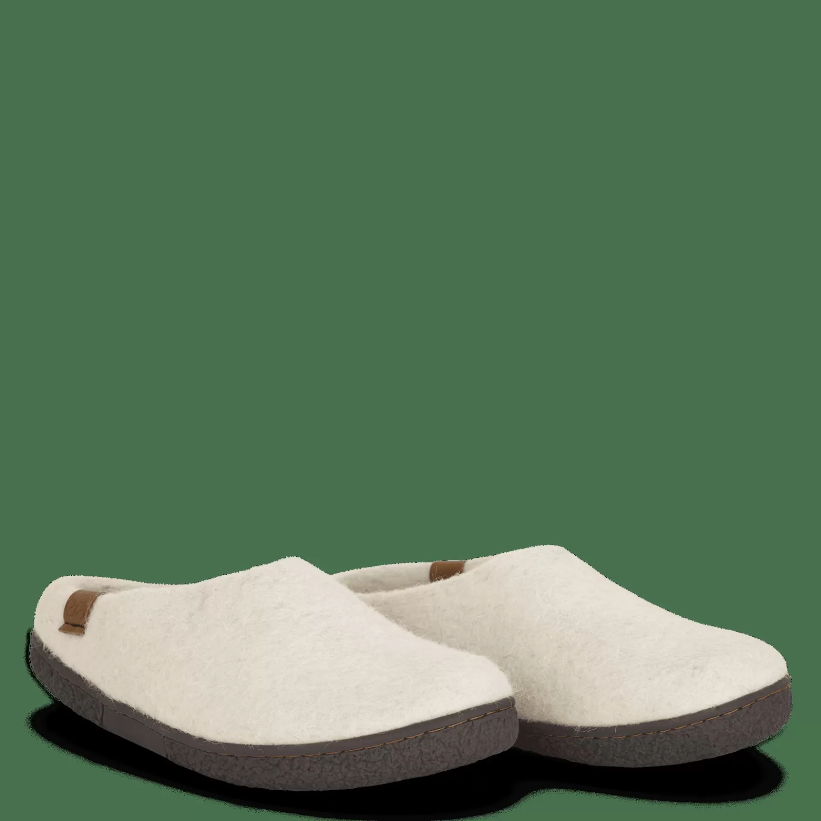 wool_tibet__offwhite_4-1.webp Hjemmesko Med Gummisål>Green Comfort Wool Tibet - Offwhite